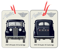 Austin 10 Cambridge 1937-39 Air Freshener